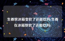 生姜放冰箱变软了还能吃吗(生姜在冰箱放软了还能吃吗)