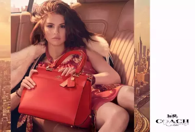 美国小天后Selena Gomez与COACH推出联名包包